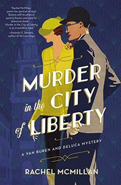 portada Murder in the City of Liberty (a van Buren and Deluca Mystery) (en Inglés)