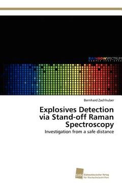 portada explosives detection via stand-off raman spectroscopy (en Inglés)