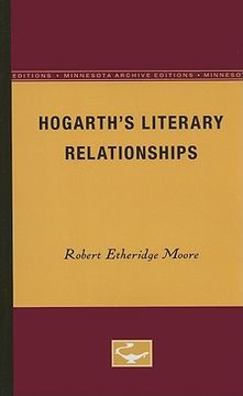 portada hogarth's literary relationships (en Inglés)