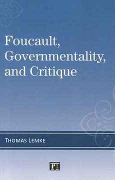 portada foucault, governmentality, and critique