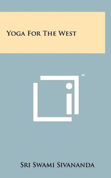 portada yoga for the west (en Inglés)