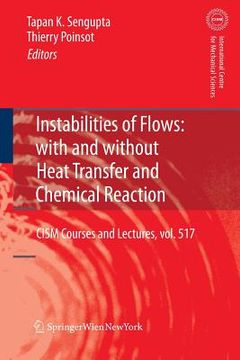 portada instabilities of flows: with and without heat transfer and chemical reaction