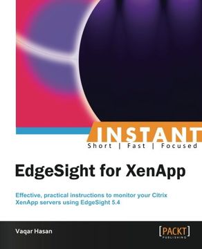 portada Instant EdgeSight for XenApp