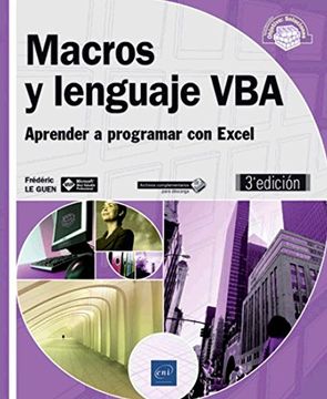 portada Macros y Lenguaje Vba. Aprender a Programar con Excel - 3ª Edición