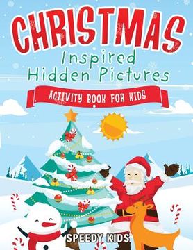 portada Christmas-Inspired Hidden Pictures Activity Book for Kids (en Inglés)