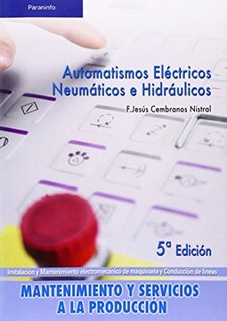 portada Automatismos Eléctricos, Neumáticos e Hidráulicos (in Spanish)