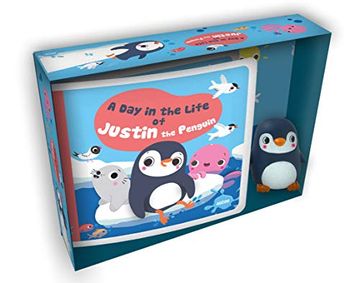 portada A day in the Life of Justin the Penguin (Box Edition) (en Inglés)