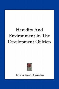 portada heredity and environment in the development of men (en Inglés)