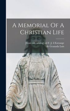 portada A Memorial Of A Christian Life