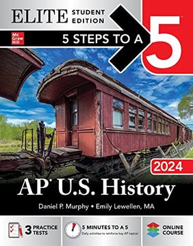 portada 5 Steps to a 5: Ap U. St History 2024 Elite Student Edition (en Inglés)