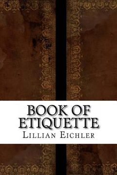 portada Book of Etiquette (in English)