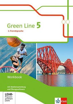 portada Green Line 5. Ausgabe 2. Fremdsprache: Workbook mit Mediensammlung und Übungssoftware Klasse 10 (Green Line. Ausgabe 2. Fremdsprache ab 2018)