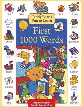 portada teddy bear`s fun to learn first 1000 words