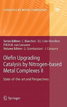 portada olefin upgrading catalysis by nitrogen-based metal complexes ii: state of the art and perspectives (en Inglés)