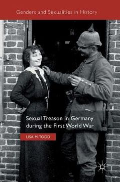 portada Sexual Treason in Germany During the First World War (en Inglés)