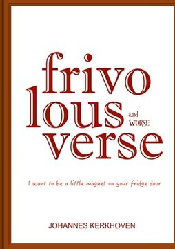 portada Frivolous Verse and Worse (en Inglés)