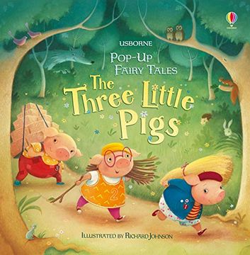 portada Pop-Up Three Little Pigs (Pop-Up Fairy Tales) (en Inglés)