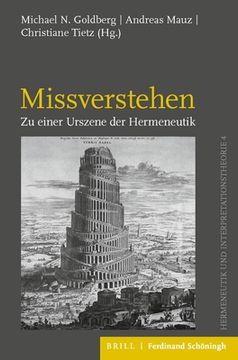 portada Missverstehen: Zu Einer Urszene Der Hermeneutik (en Alemán)
