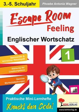 portada Escape Room Feeling Englischer Wortschatz (en Alemán)