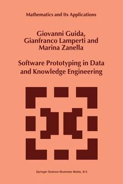 portada Software Prototyping in Data and Knowledge Engineering (in English)