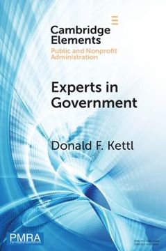 portada Experts in Government: The Deep State From Caligula to Trump and Beyond (Elements in Public and Nonprofit Administration) (en Inglés)