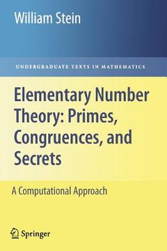 portada elementary number theory: primes, congruences, and secrets: a computational approach (en Inglés)