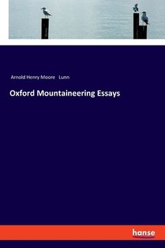 portada Oxford Mountaineering Essays (en Inglés)