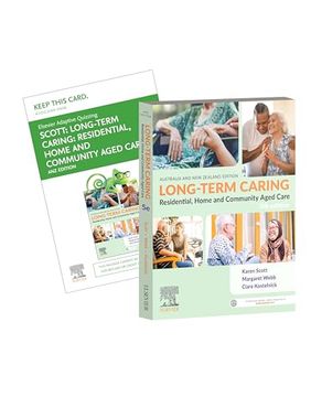 portada Long-Term Caring: Residential, Home and Community Aged Care: Includes Elsevier Adaptive Quizzing for Long-Term Caring: Residential, Home and Community Aged Care 5th anz Edition (en Inglés)