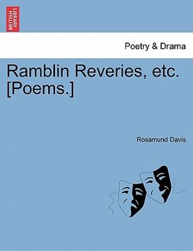 portada ramblin reveries, etc. [poems.] (en Inglés)