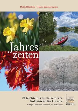 portada Jahreszeiten. 24 Leichte bis Mittelschwere Solostücke für Gitarre. (en Alemán)