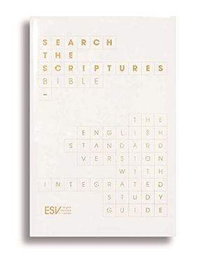 portada ESV Search the Scriptures Bible: The English Standard Version Bible with Integrated Study Guide (en Inglés)