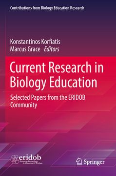 portada Current Research in Biology Education: Selected Papers from the Eridob Community (en Inglés)