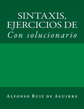 portada Sintaxis: Ejercicios de (in Spanish)