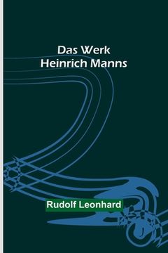 portada Das Werk Heinrich Manns (en Alemán)