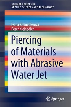 portada Piercing of Materials with Abrasive Water Jet (in English)