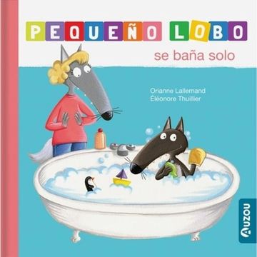 portada Pequeño Lobo se baña solo (in Spanish)