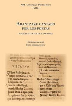 portada Arantzazu Cantado por los Poetas (in Spanish)