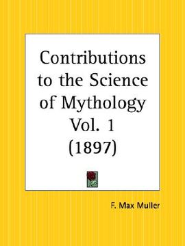 portada contributions to the science of mythology part 1 (en Inglés)