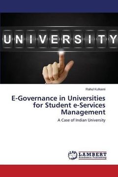 portada E-Governance in Universities for Student e-Services Management