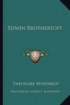 portada edwin brothertoft (in English)