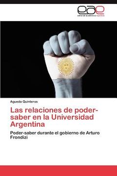 portada las relaciones de poder-saber en la universidad argentina (en Inglés)