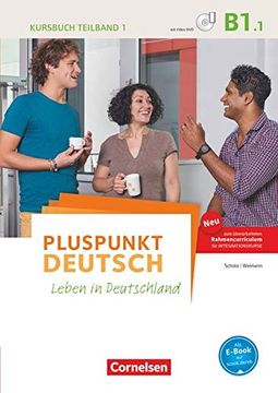 portada Pluspunkt Deutsch - Leben in Deutschland - Allgemeine Ausgabe: B1: Teilband 1 - Kursbuch mit Video-Dvd (en Alemán)