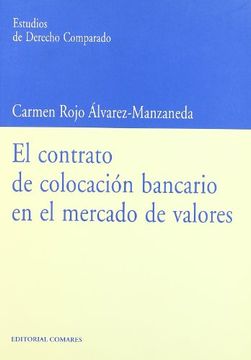 portada El Contrato de Colocación Bancario en el Mercado de Valores. (in Spanish)