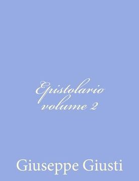 portada Epistolario volume II (en Italiano)