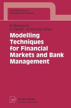 portada modelling techniques for financial markets and bank management (en Inglés)