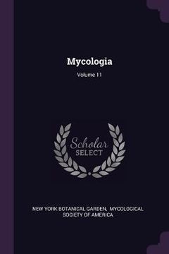 portada Mycologia; Volume 11 (en Inglés)