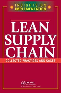 portada Lean Supply Chain: Collected Practices & Cases (en Inglés)