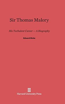 portada Sir Thomas Malory (en Inglés)