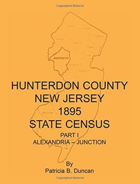 portada Hunterdon Co. New Jersey 1895 State Census, Part I: Alexandria-Junction