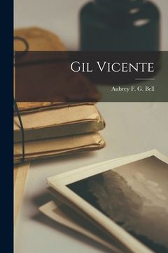 portada Gil Vicente (en Inglés)